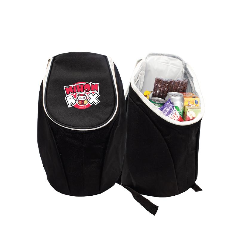 CB-02-BK  Promotional Cooler Backpack